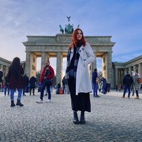 at Brandenburg Gate!
